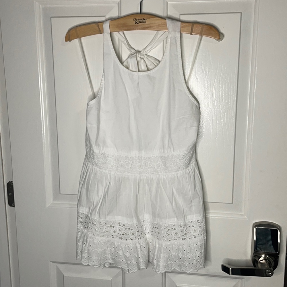 White tie top